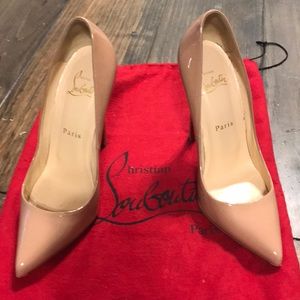 Christian Louboutin “So Kate” Nude Heels